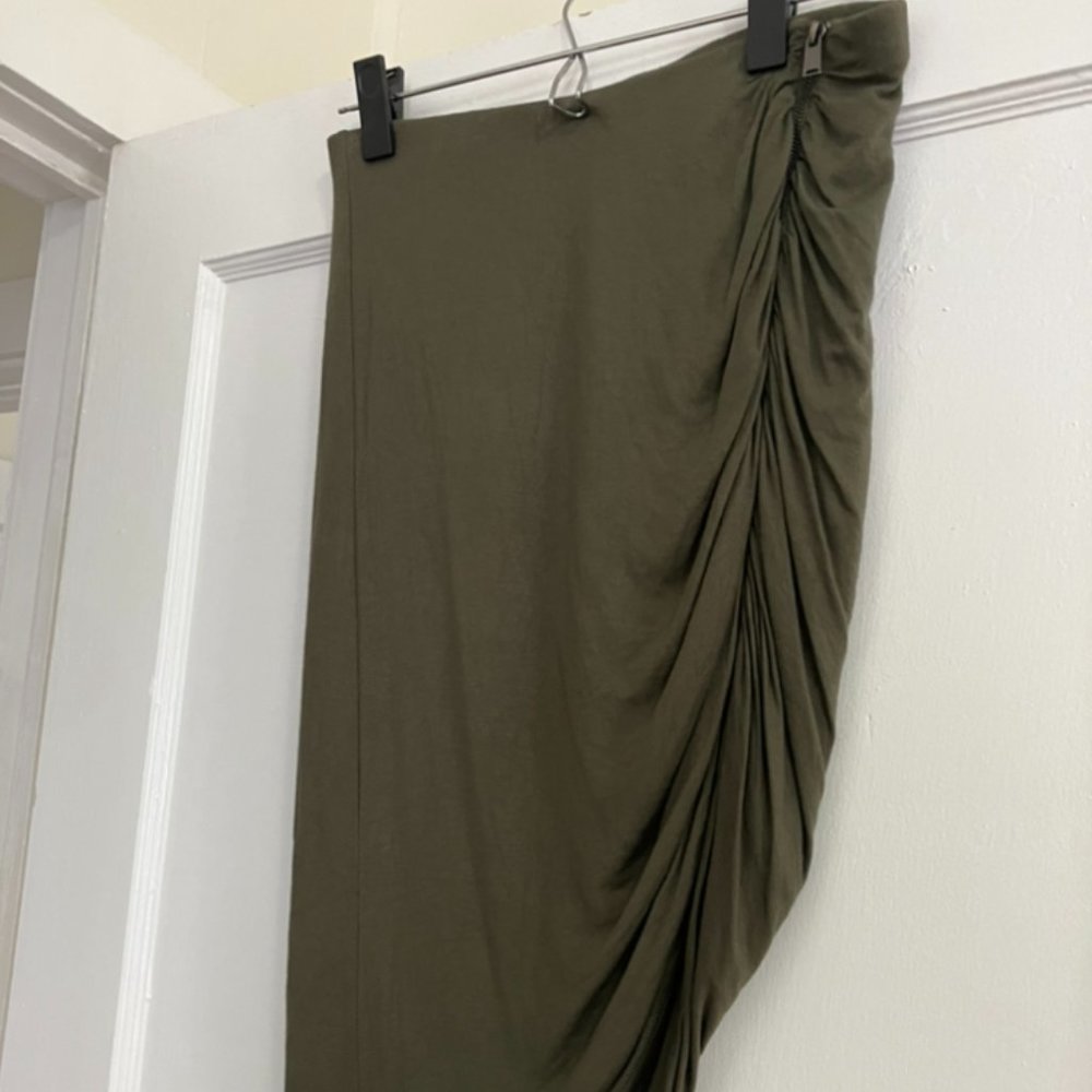 Olive Green Skirt